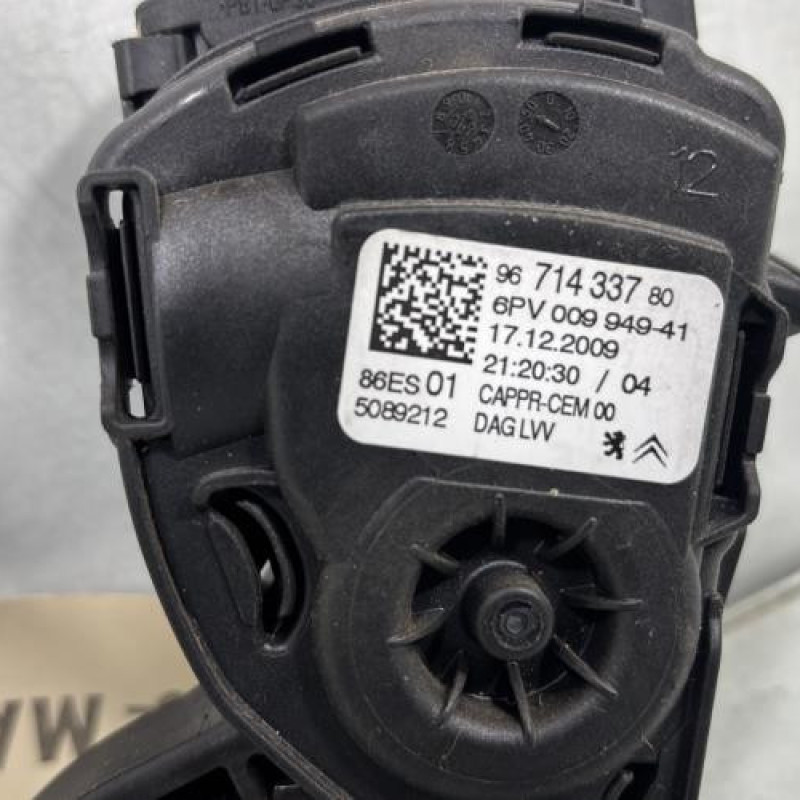 Pedale d'accelerateur PEUGEOT 207 Photo n°3