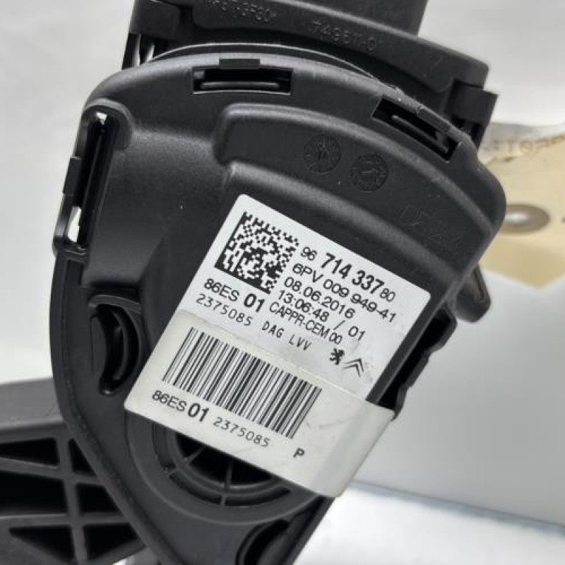 Pedale d'accelerateur PEUGEOT 208 1 Photo n°3