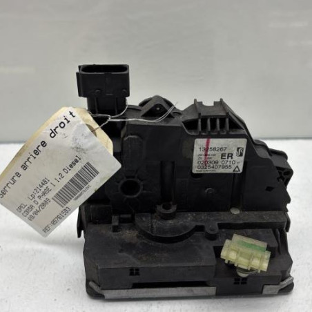 Serrure arriere droit OPEL CORSA D Photo n°1