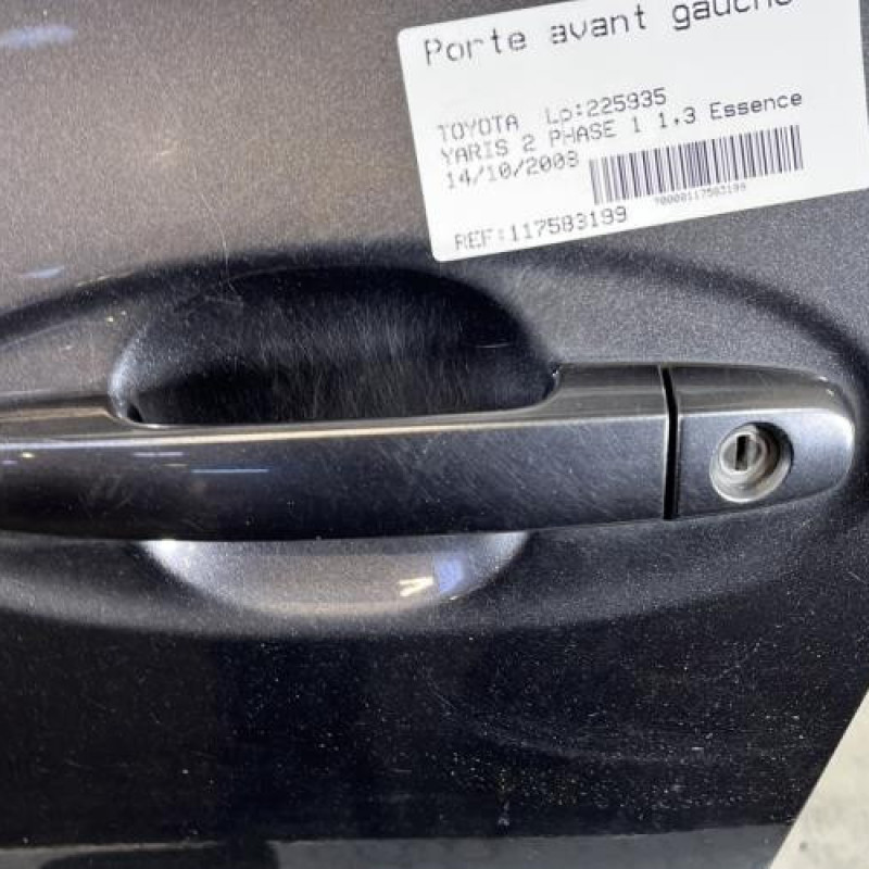 Porte avant gauche TOYOTA YARIS 2 Photo n°2