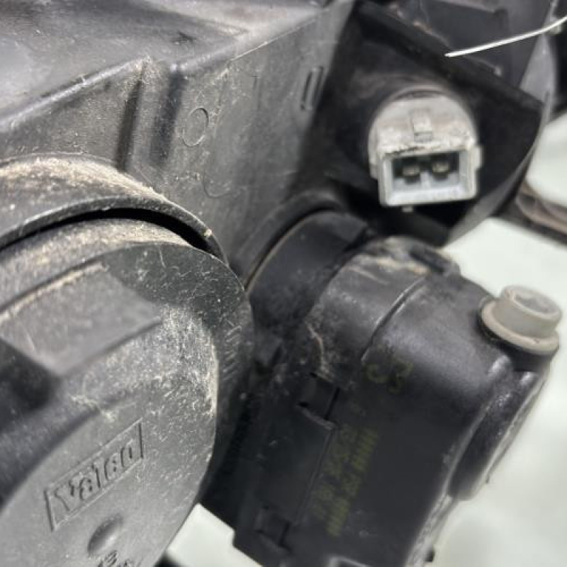 Optique avant principal droit (feux)(phare) PEUGEOT 206 Photo n°4