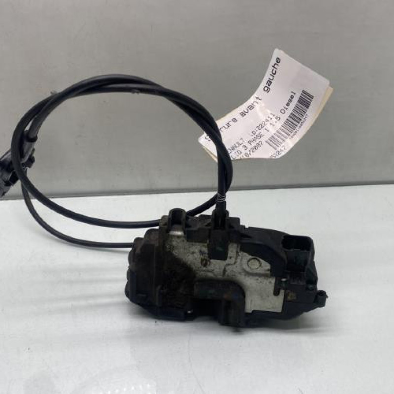 Serrure avant gauche RENAULT CLIO 3 Photo n°6