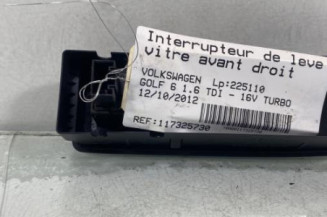 Interrupteur de leve vitre avant droit VOLKSWAGEN GOLF 6