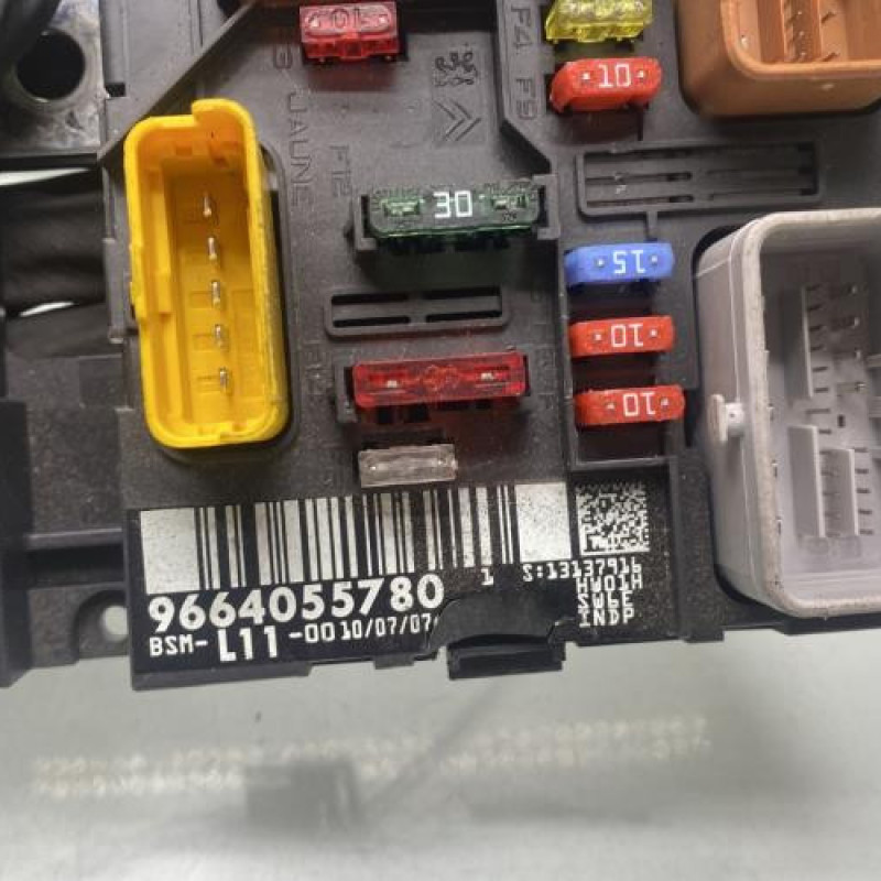 Boitier servitude moteur (BSM) PEUGEOT 207 Photo n°2