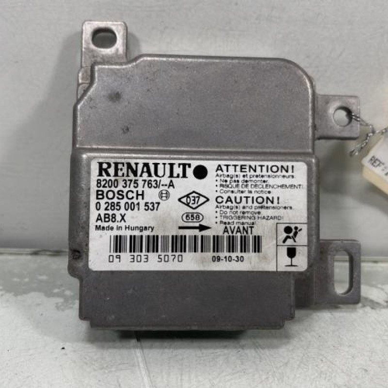 Boitier air bag RENAULT CLIO 2 CAMPUS Photo n°1