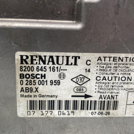 Boitier air bag RENAULT CLIO 3