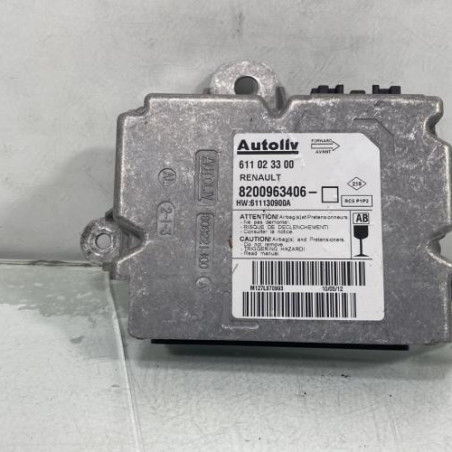 Boitier air bag RENAULT CLIO 3 Photo n°1