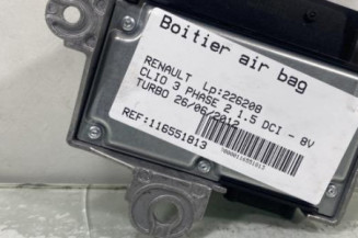 Boitier air bag RENAULT CLIO 3