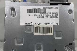 Autoradio d'origine PEUGEOT 308 2 Photo n°1