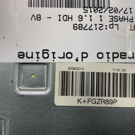 Autoradio d'origine PEUGEOT 308 2