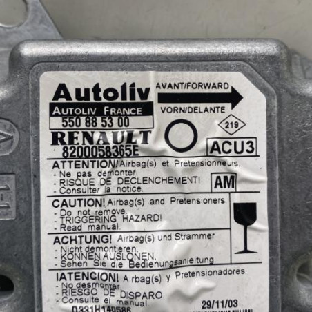 Boitier air bag RENAULT TWINGO 1