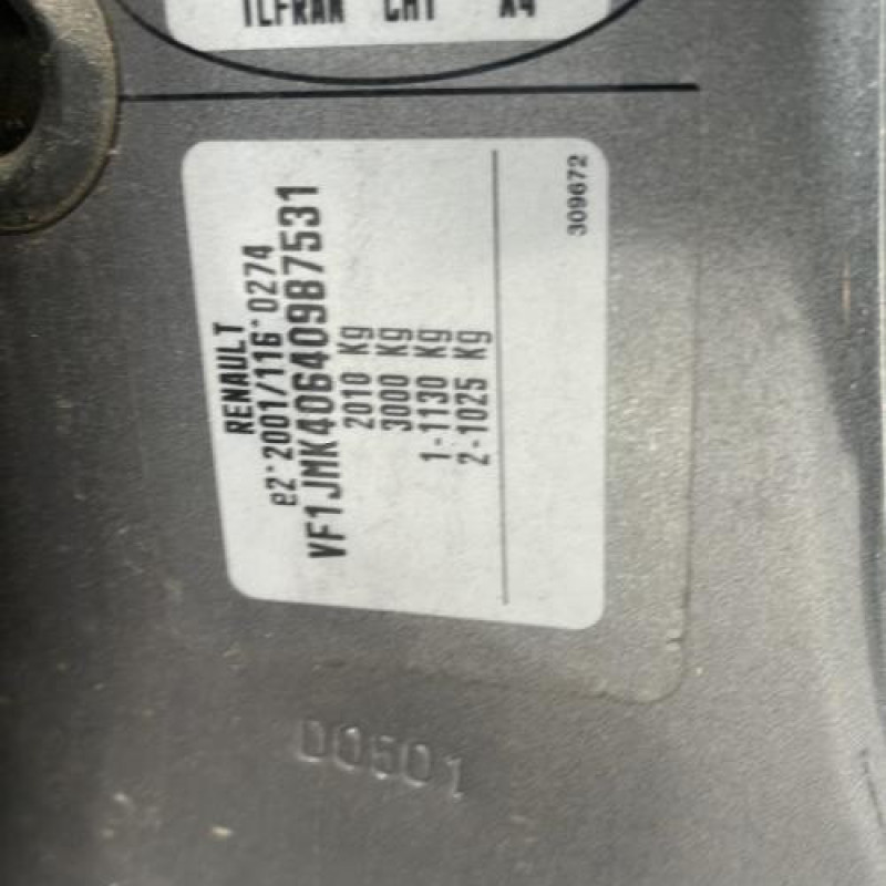 Porte avant gauche RENAULT SCENIC 2 Photo n°8