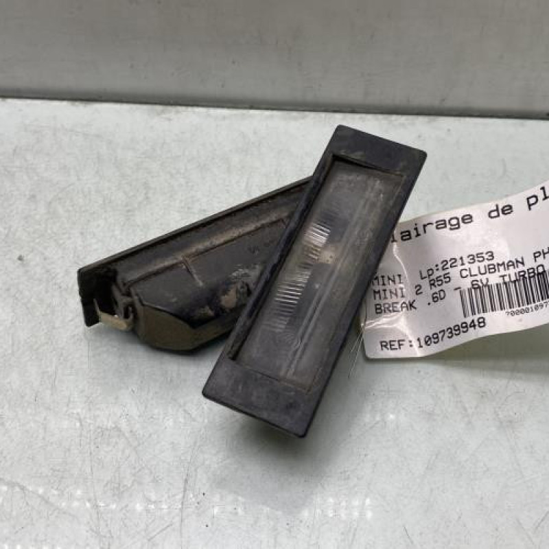 Eclairage de plaque MINI MINI 2 R55 Photo n°2