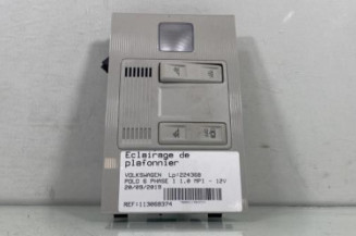 Eclairage de plafonnier VOLKSWAGEN POLO 6 Photo n°1