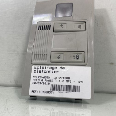 Eclairage de plafonnier VOLKSWAGEN POLO 6