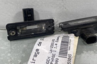 Eclairage de plaque VOLKSWAGEN POLO 3 Photo n°1