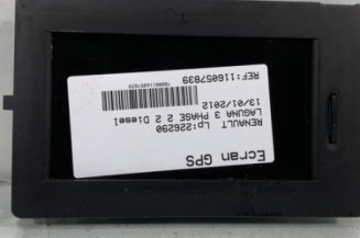 Ecran GPS RENAULT LAGUNA 3 Photo n°1