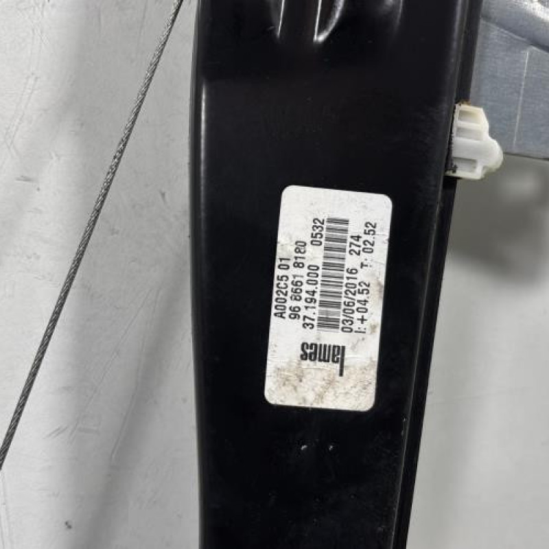 Leve vitre electrique avant gauche PEUGEOT 508 1 SW Photo n°5