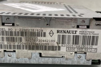 Autoradio d'origine RENAULT CLIO 2