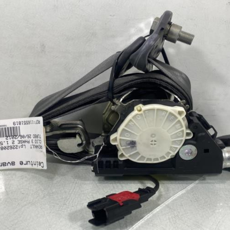 Ceinture avant droit RENAULT CLIO 3 Photo n°1
