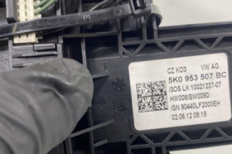 Com (Bloc Contacteur Tournant+Commodo Essuie Glace+Commodo Phare) VOLKSWAGEN GOLF 6