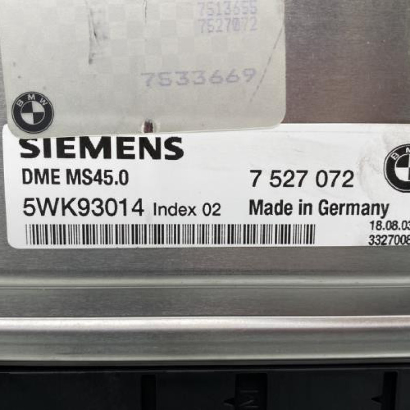 Calculateur moteur BMW Z4 E85 Photo n°2