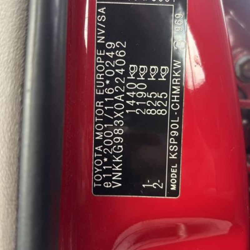 Ceinture avant droit TOYOTA YARIS 2 Photo n°7