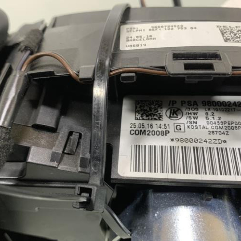 Com (Bloc Contacteur Tournant+Commodo Essuie Glace+Commodo Phare) PEUGEOT 508 1 SW Photo n°4