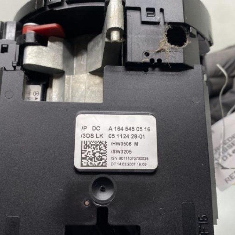 Com (Bloc Contacteur Tournant+Commodo Essuie Glace+Commodo Phare) MERCEDES CLASSE R 251 Photo n°5