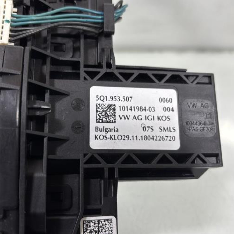 Com (Bloc Contacteur Tournant+Commodo Essuie Glace+Commodo Phare) VOLKSWAGEN TOURAN 3 Photo n°6