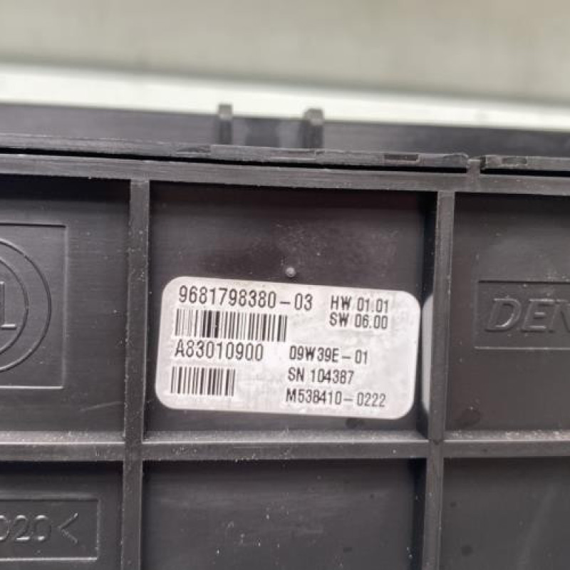 Commande chauffage CITROEN BERLINGO 2 Photo n°6