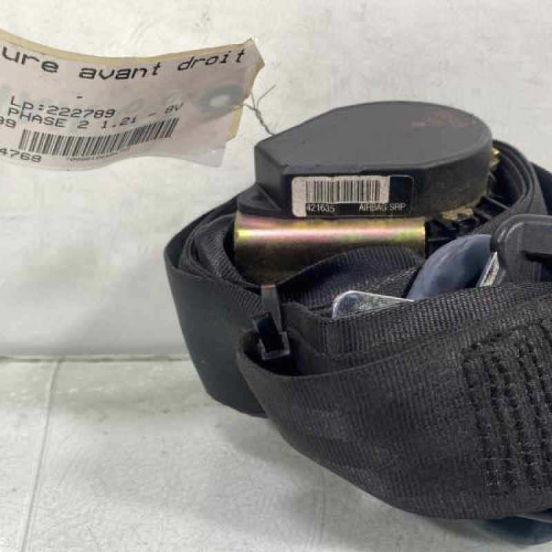 Ceinture avant droit RENAULT TWINGO 1 Photo n°4