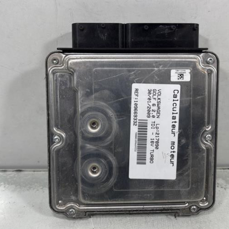 Calculateur moteur VOLKSWAGEN GOLF 6 Photo n°3