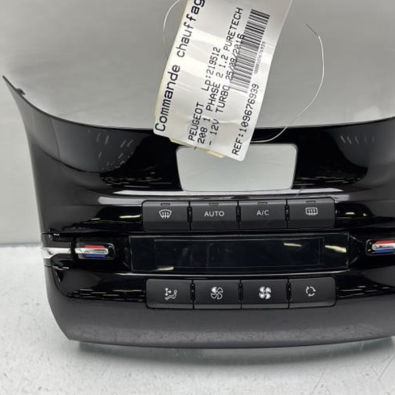 Commande chauffage PEUGEOT 208 1 Photo n°1