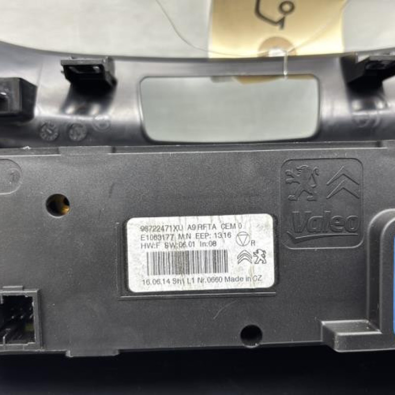 Commande chauffage PEUGEOT 208 1 Photo n°7