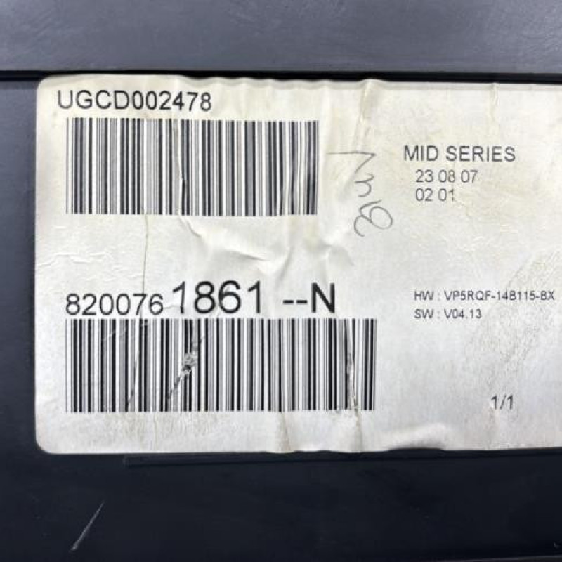 Compteur RENAULT CLIO 3 Photo n°3