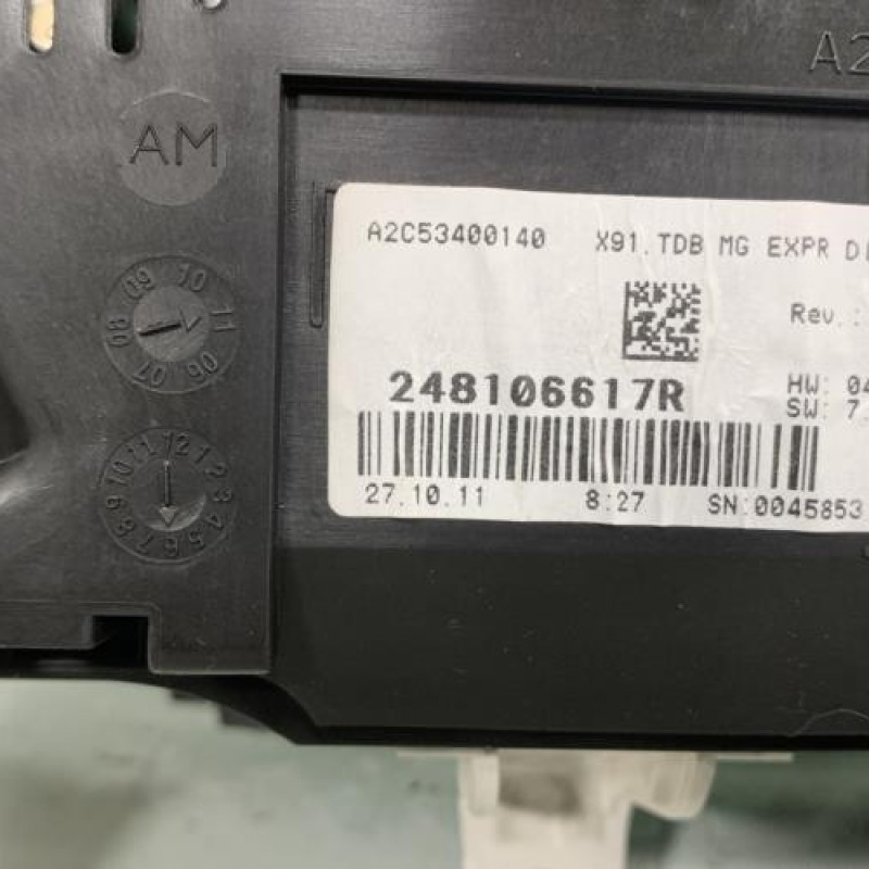 Compteur RENAULT LAGUNA 3 Photo n°3