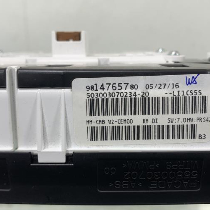 Compteur PEUGEOT 508 1 SW Photo n°7