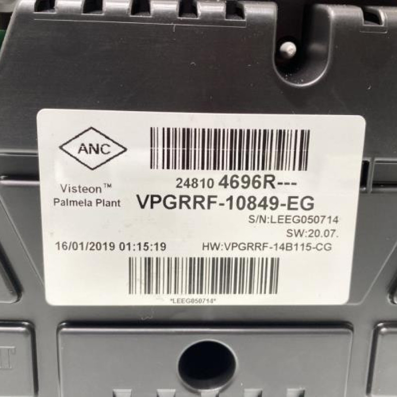 Compteur RENAULT CLIO 4 Photo n°3