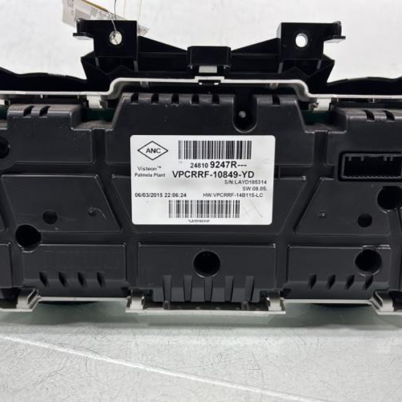 Compteur RENAULT CLIO 4 Photo n°3