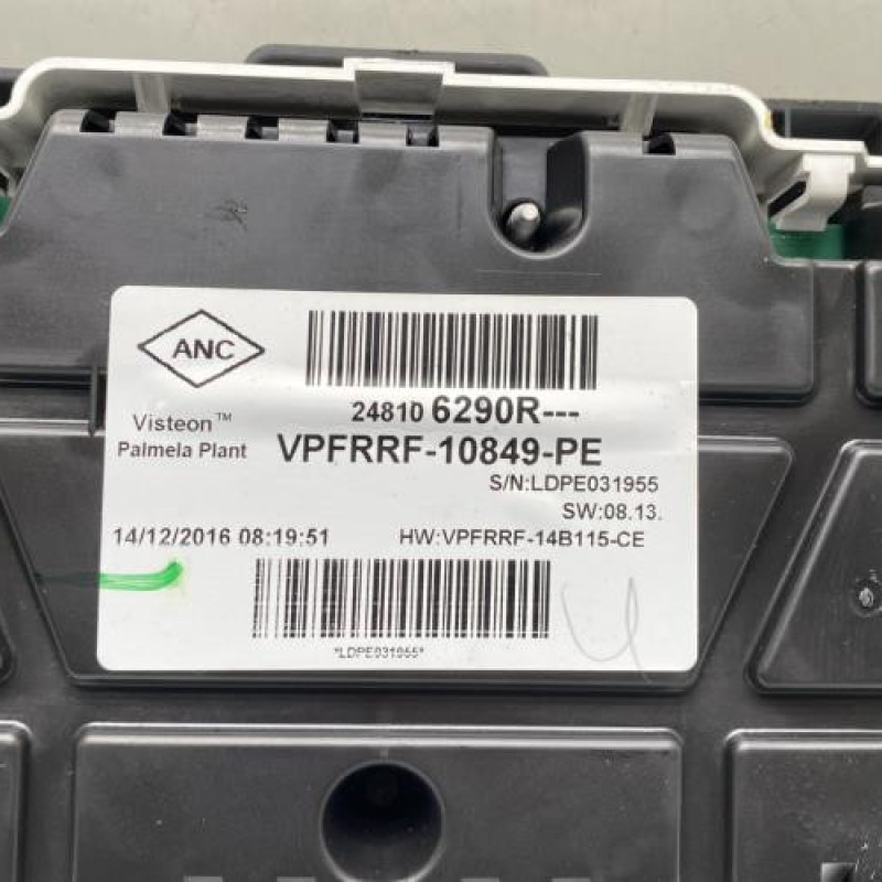 Compteur RENAULT CAPTUR 1 Photo n°3