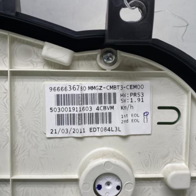 Compteur PEUGEOT 206+ Photo n°3