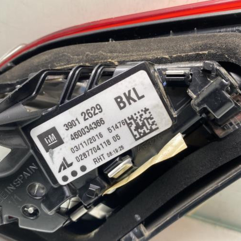 Feu arriere secondaire gauche (feux) OPEL CORSA E Photo n°3