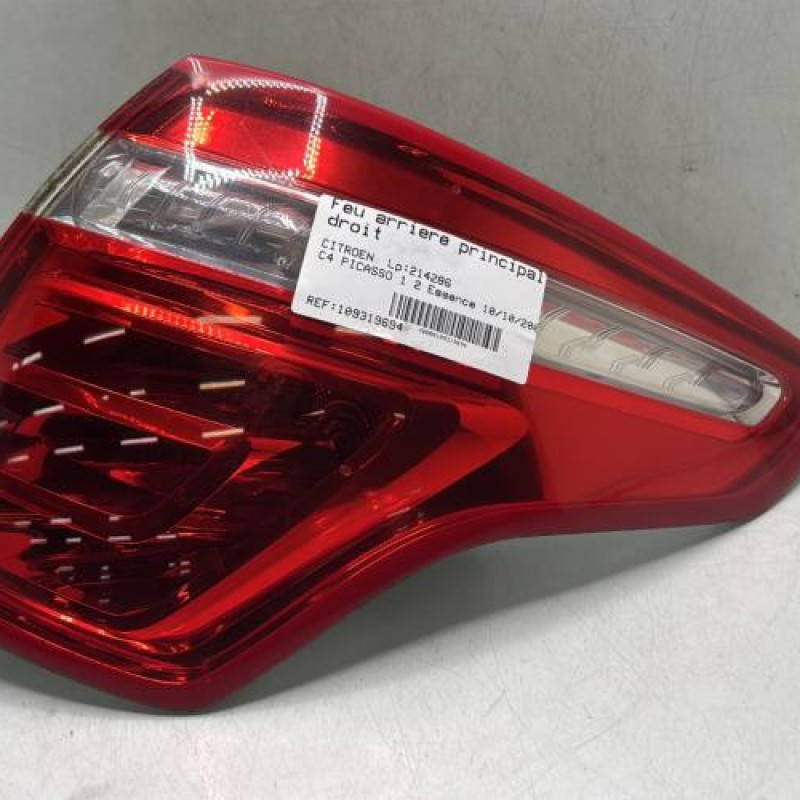 Feu arriere principal droit (feux) CITROEN C4 PICASSO 1 Photo n°1