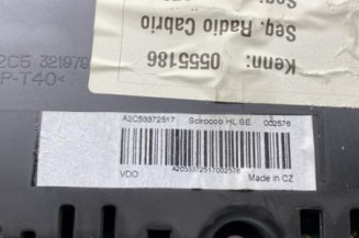 Compteur VOLKSWAGEN SCIROCCO 3