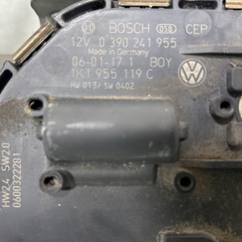 Moteur essuie glace avant VOLKSWAGEN GOLF 5 Photo n°3