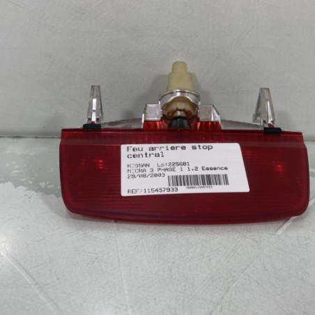 Feu arriere stop central NISSAN MICRA 3 Photo n°1