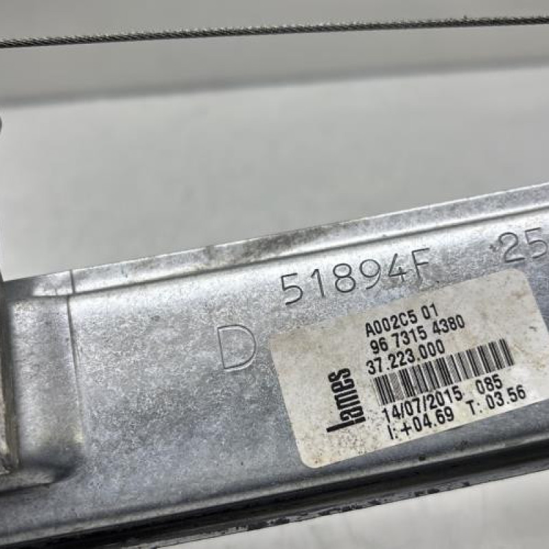 Leve vitre electrique avant droit PEUGEOT 208 1 Photo n°5