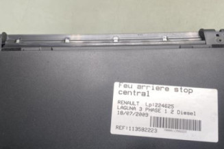 Feu arriere stop central RENAULT LAGUNA 3 Photo n°1