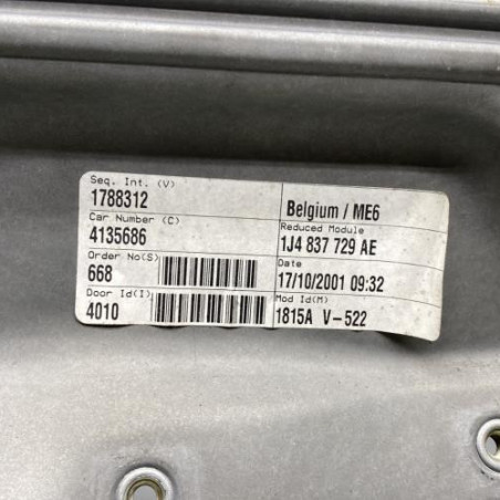 Leve vitre electrique avant gauche VOLKSWAGEN GOLF 4